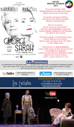 Marie Christine Barrault / Christelle Reboul - George Sand rencontre Sarah Bernhardt