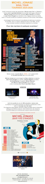 Michel JONASZ TOURNEE 2025/26